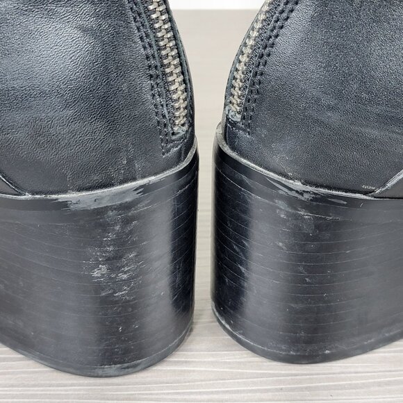 Treasure & Bond Farrah Studded Bootie, Black Leather, Womens Size 8 M - Picture 15 of 15